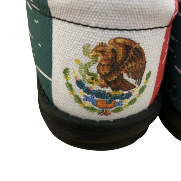 Hey Dude Wally Funk Hecho Mens 11 Shoes Mexico Flag Slip On Comfort Sneakers NEW - Picture 10 of 14